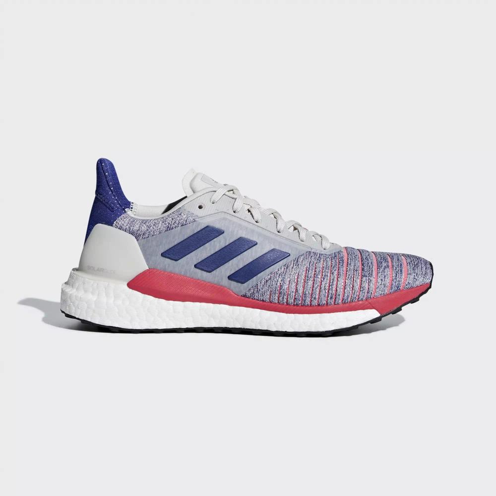Adidas Solar Glide Tenis Para Correr Blancos Para Mujer (MX-42082)